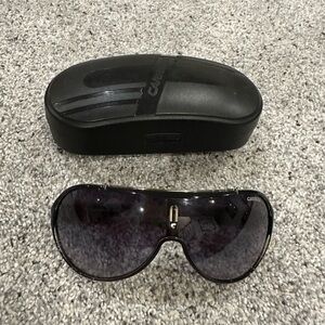 Carrera Men’s Designer Sunglasses - Gradient Black lenses